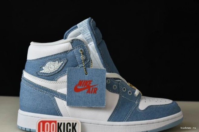 Rep MAX WMNS Jordan OG High 1 Air DM9036-104 Denim 0708